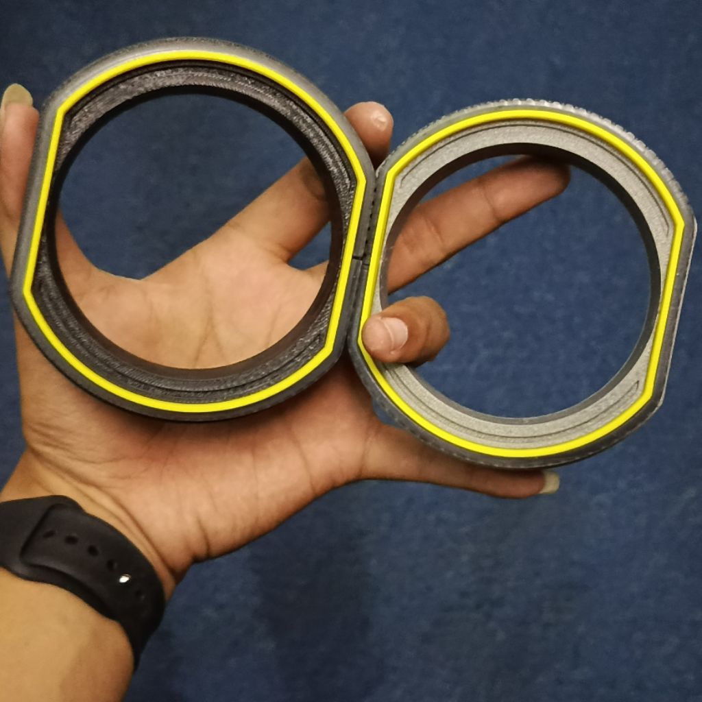Akrilik Shroud Bulat Acrylic Shroud Bulat Tanpa Led Original