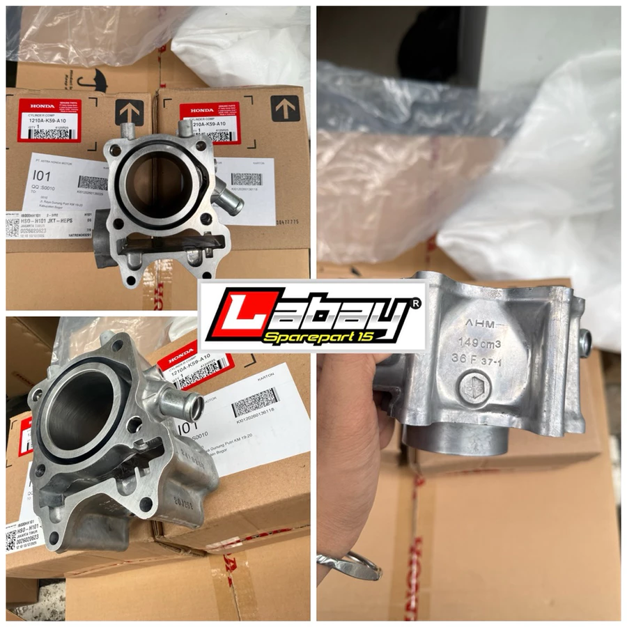 Head Assy VARIO 150, PCX 150, ADV 150 / Head Comp Cylinder 1220AK59A10 / Block Head Assy / Asli/Original AHM